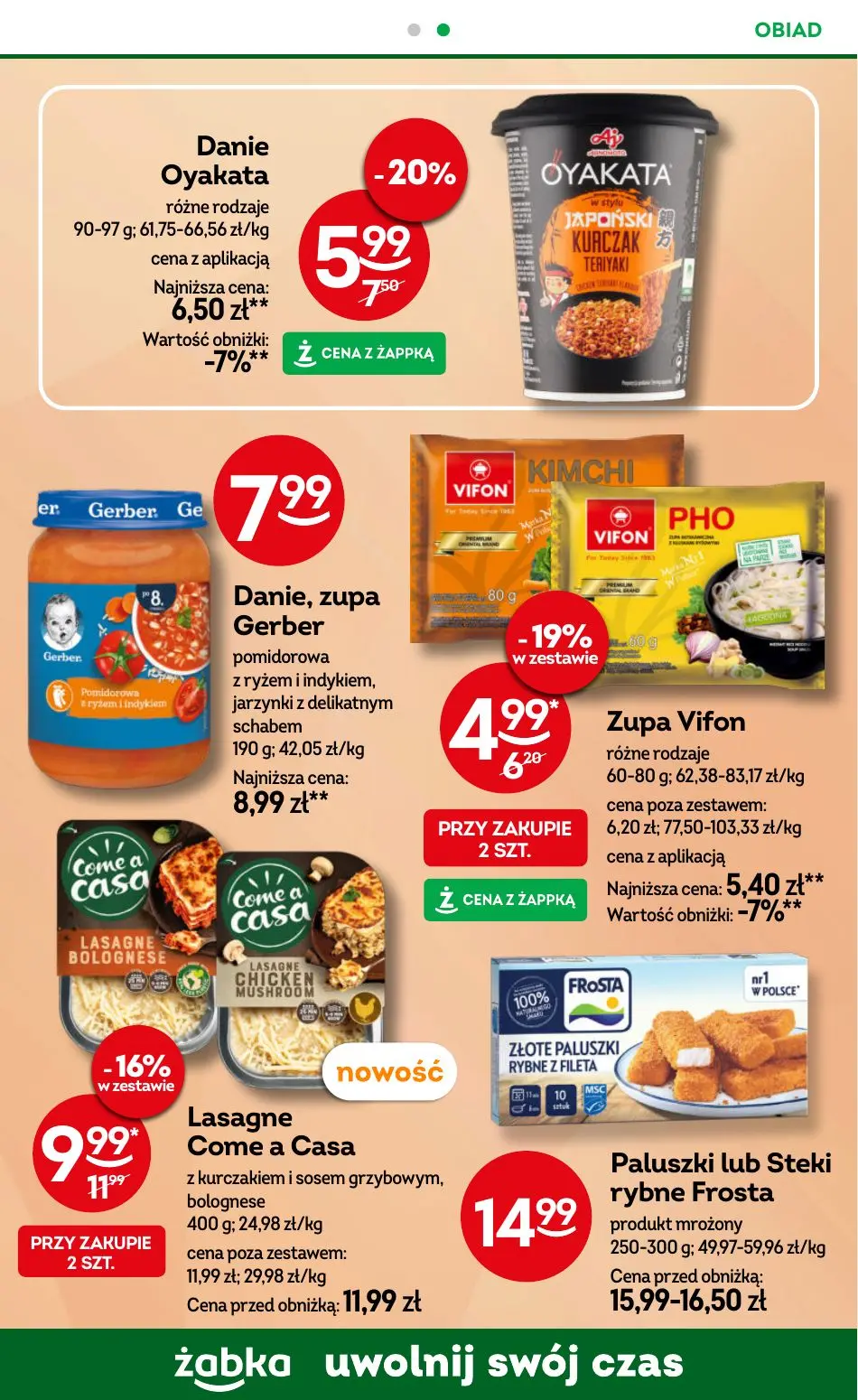 gazetka promocyjna Żabka Łap giga Foodziki - Strona 63