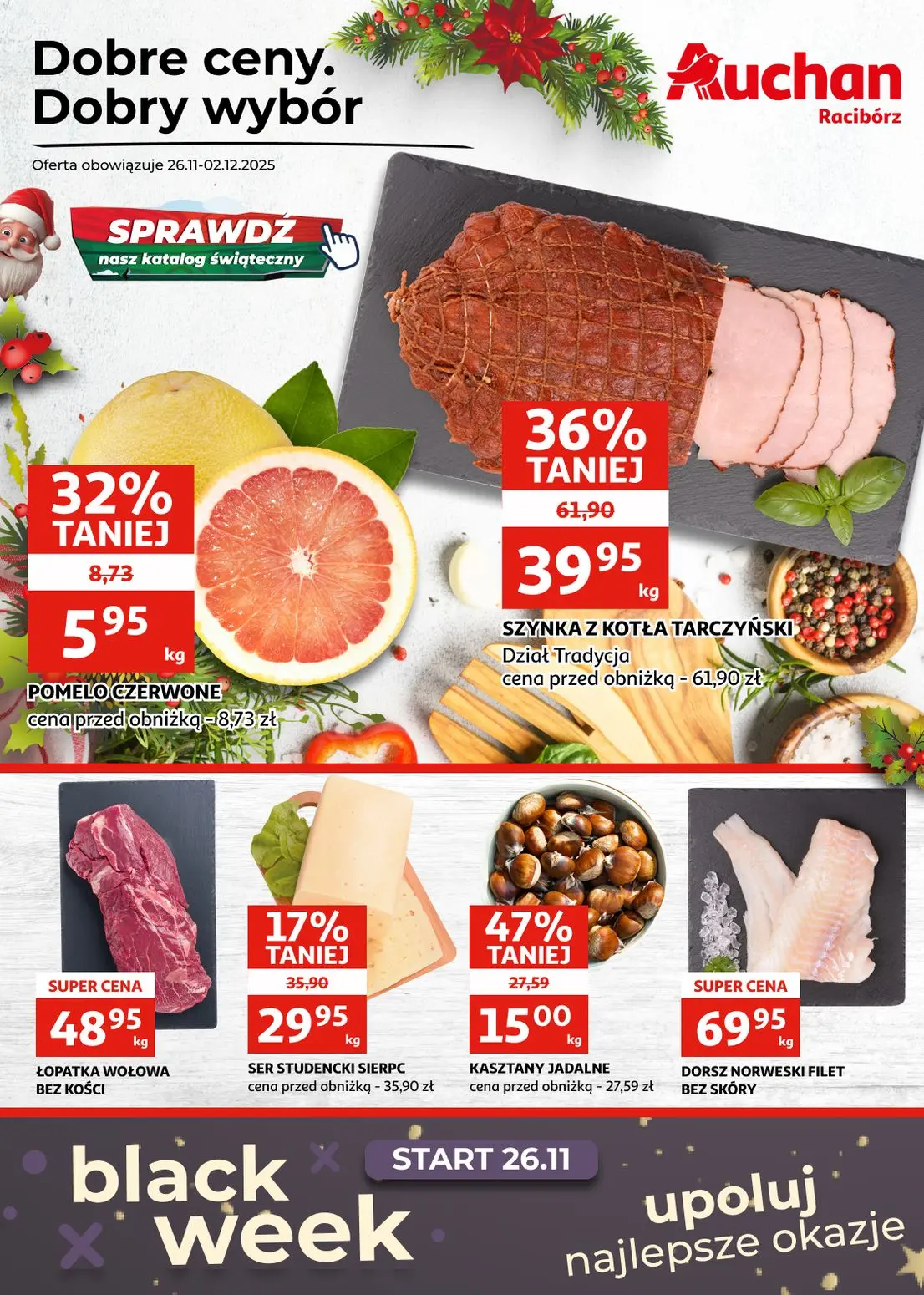 gazetka promocyjna Auchan Racibórz - Strona 1