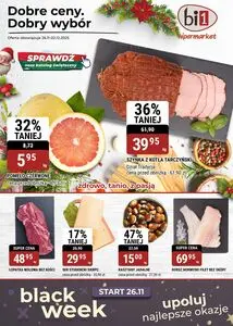 Gazetka promocyjna bi1, ważna od 2025-11-26 do 2025-12-02.