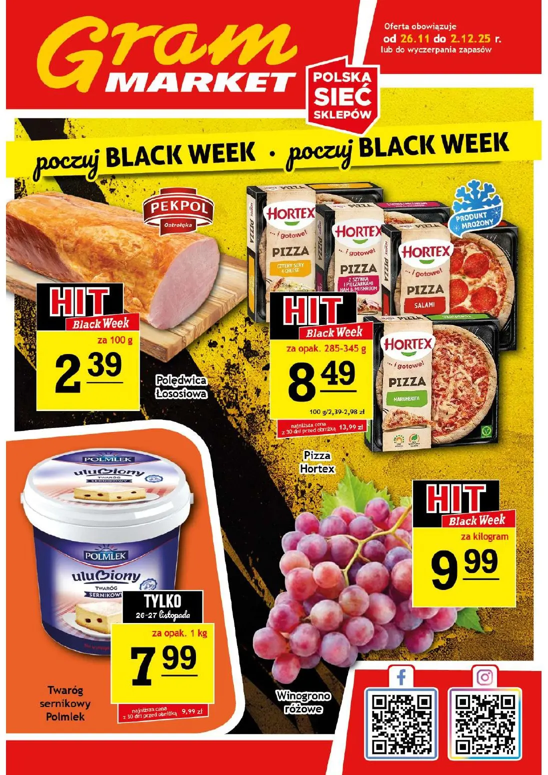 gazetka promocyjna Gram Market Poczuj Black Week - Strona 1