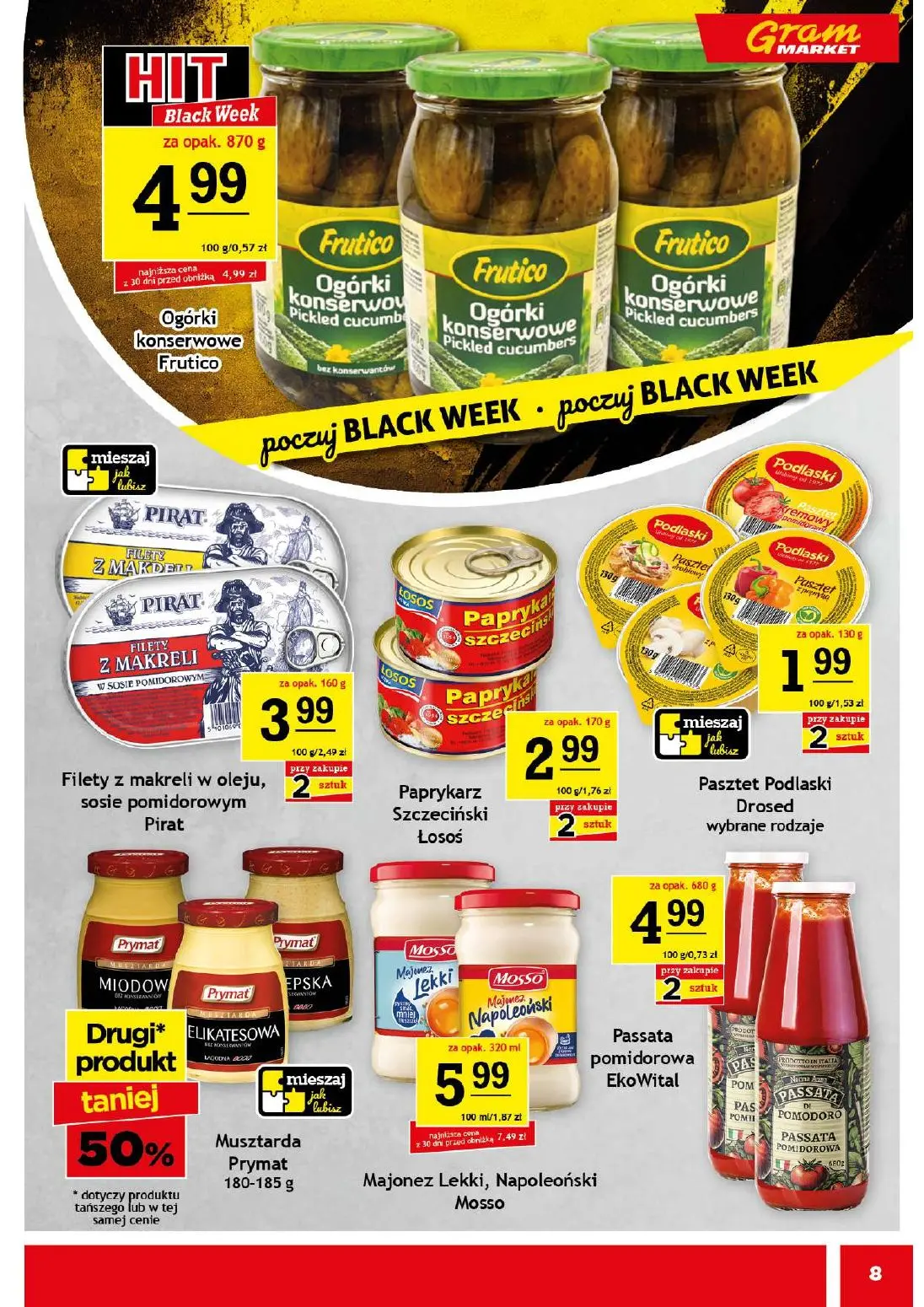 gazetka promocyjna Gram Market Poczuj Black Week - Strona 8
