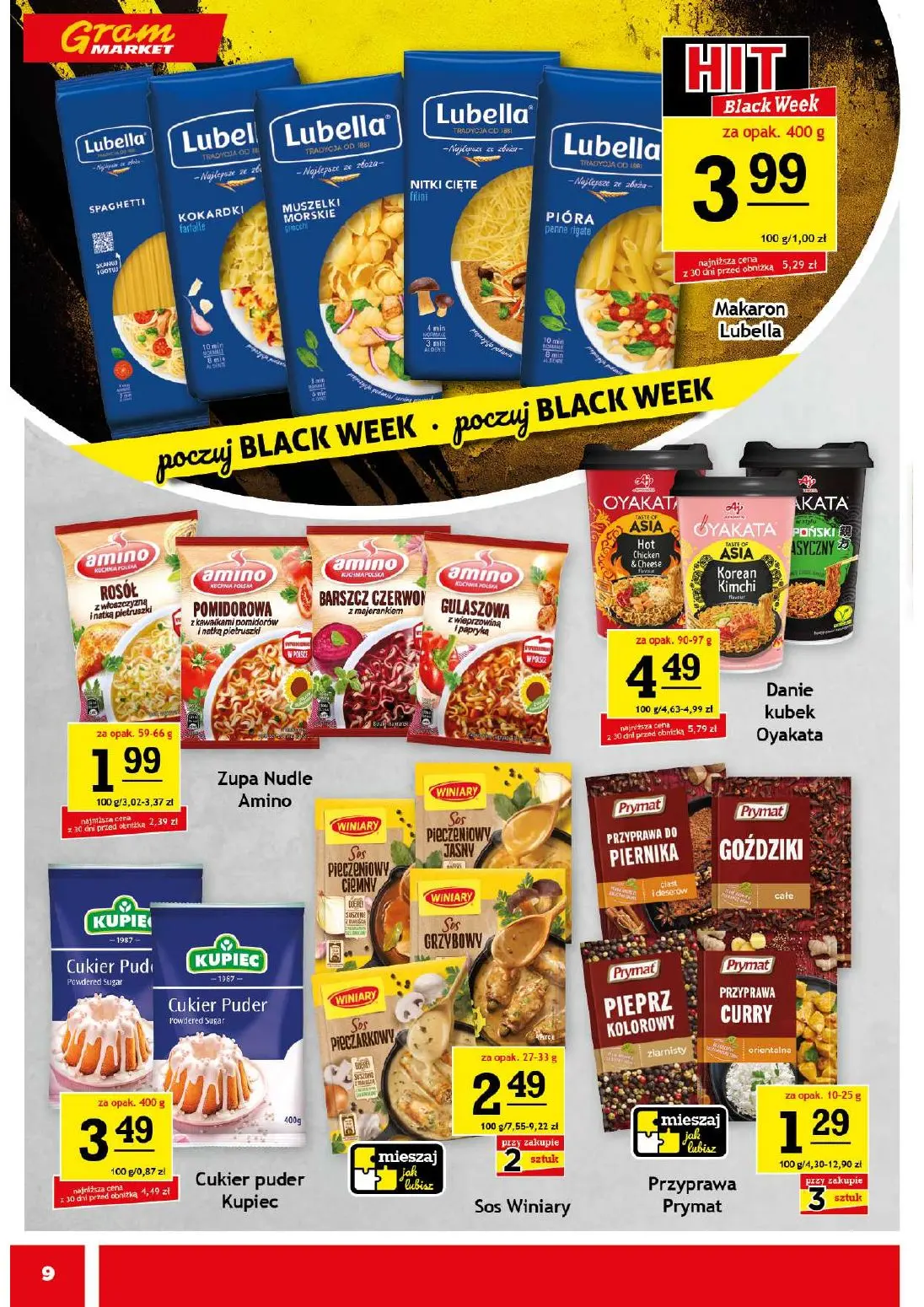 gazetka promocyjna Gram Market Poczuj Black Week - Strona 9