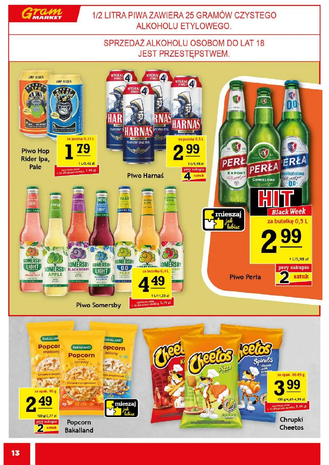 gazetka promocyjna Gram Market Poczuj Black Week - Strona 13