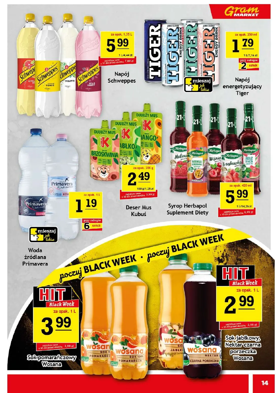 gazetka promocyjna Gram Market Poczuj Black Week - Strona 14