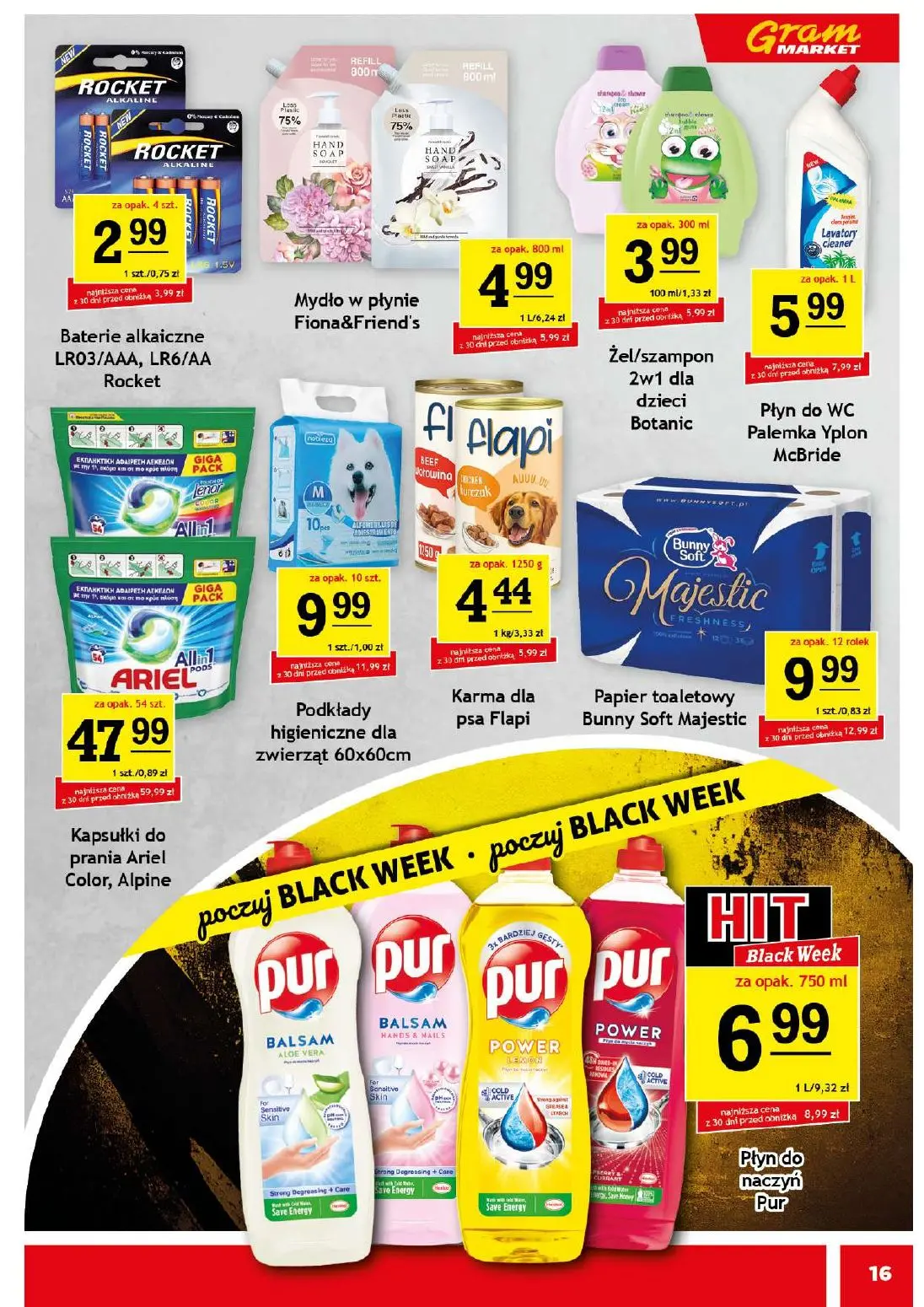 gazetka promocyjna Gram Market Poczuj Black Week - Strona 16