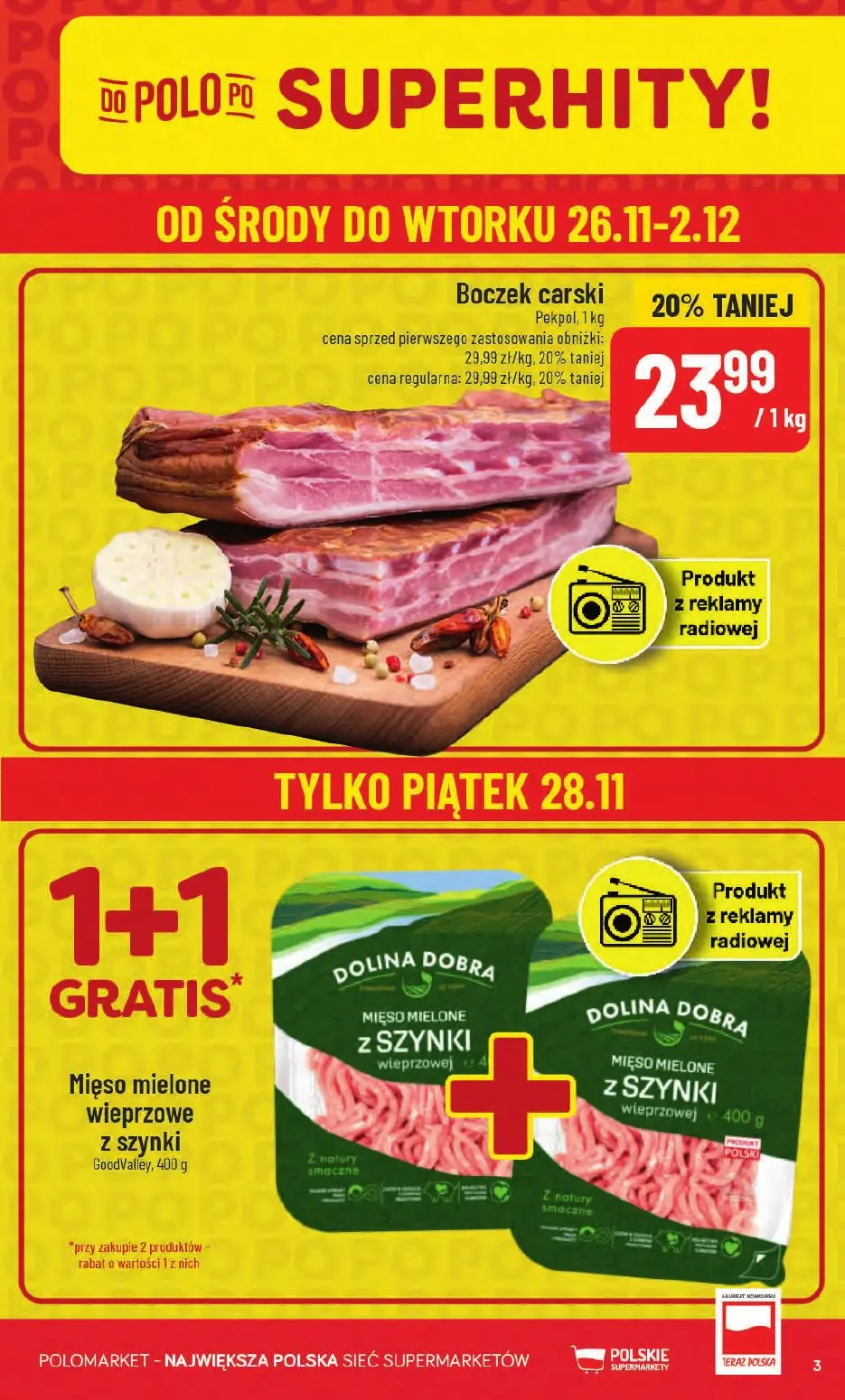 gazetka promocyjna POLOmarket Do POLO po świętne hity - Strona 3