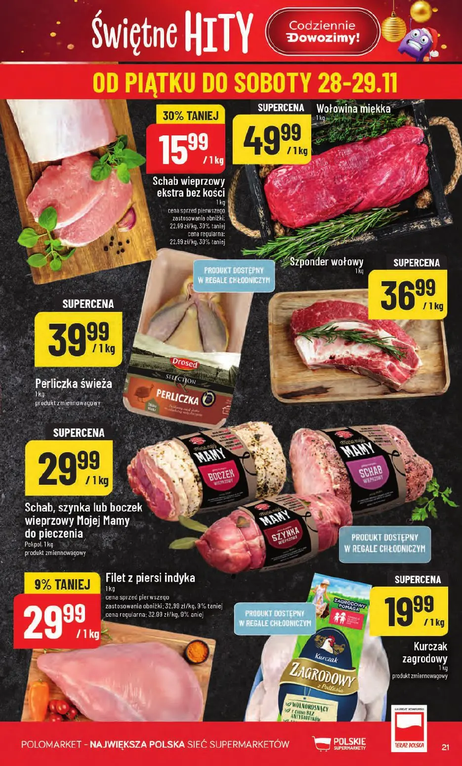 gazetka promocyjna POLOmarket Do POLO po świętne hity - Strona 21