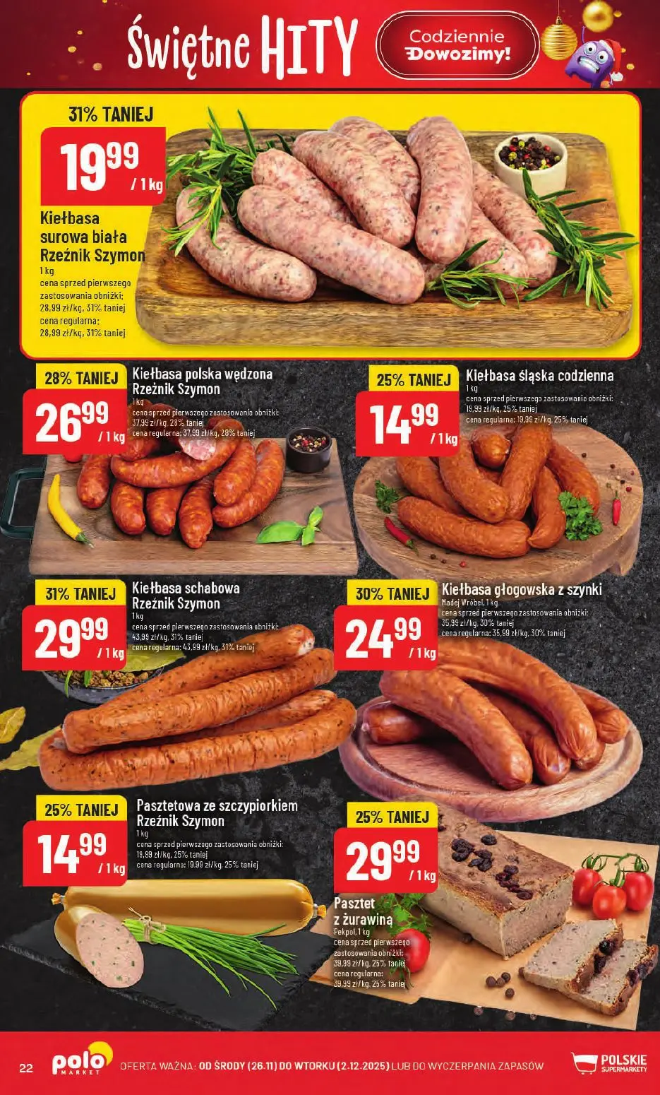 gazetka promocyjna POLOmarket Do POLO po świętne hity - Strona 22