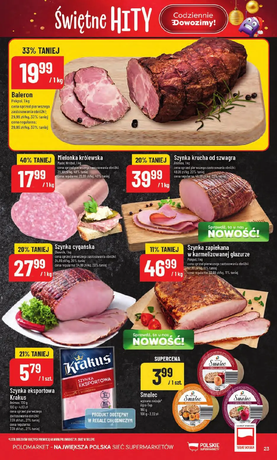 gazetka promocyjna POLOmarket Do POLO po świętne hity - Strona 23