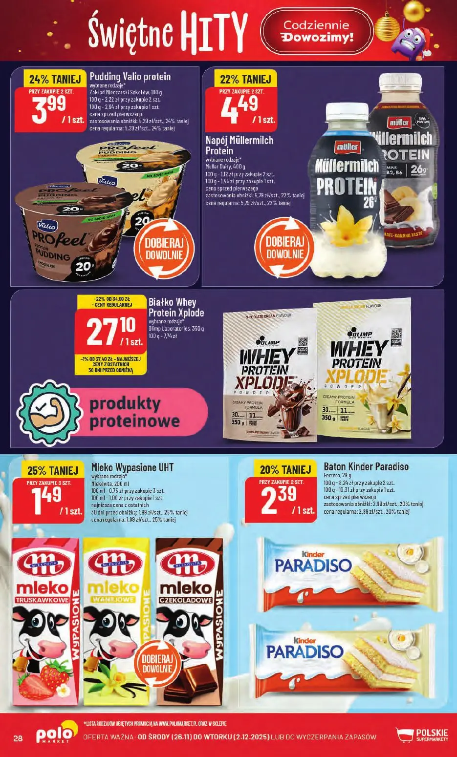 gazetka promocyjna POLOmarket Do POLO po świętne hity - Strona 28