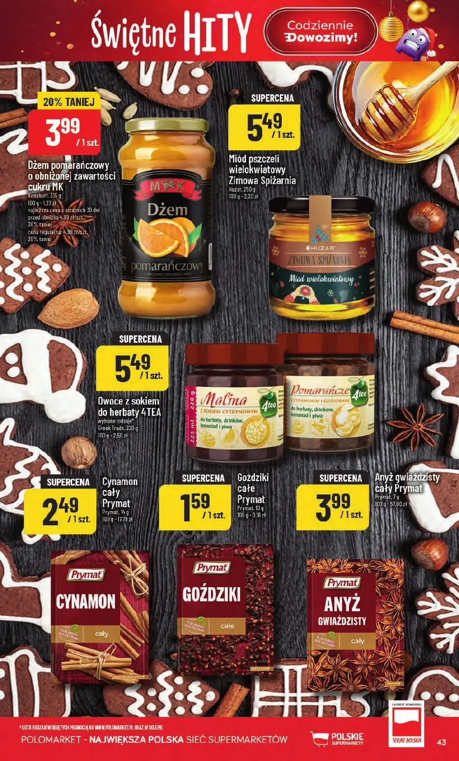 gazetka promocyjna POLOmarket Do POLO po świętne hity - Strona 43