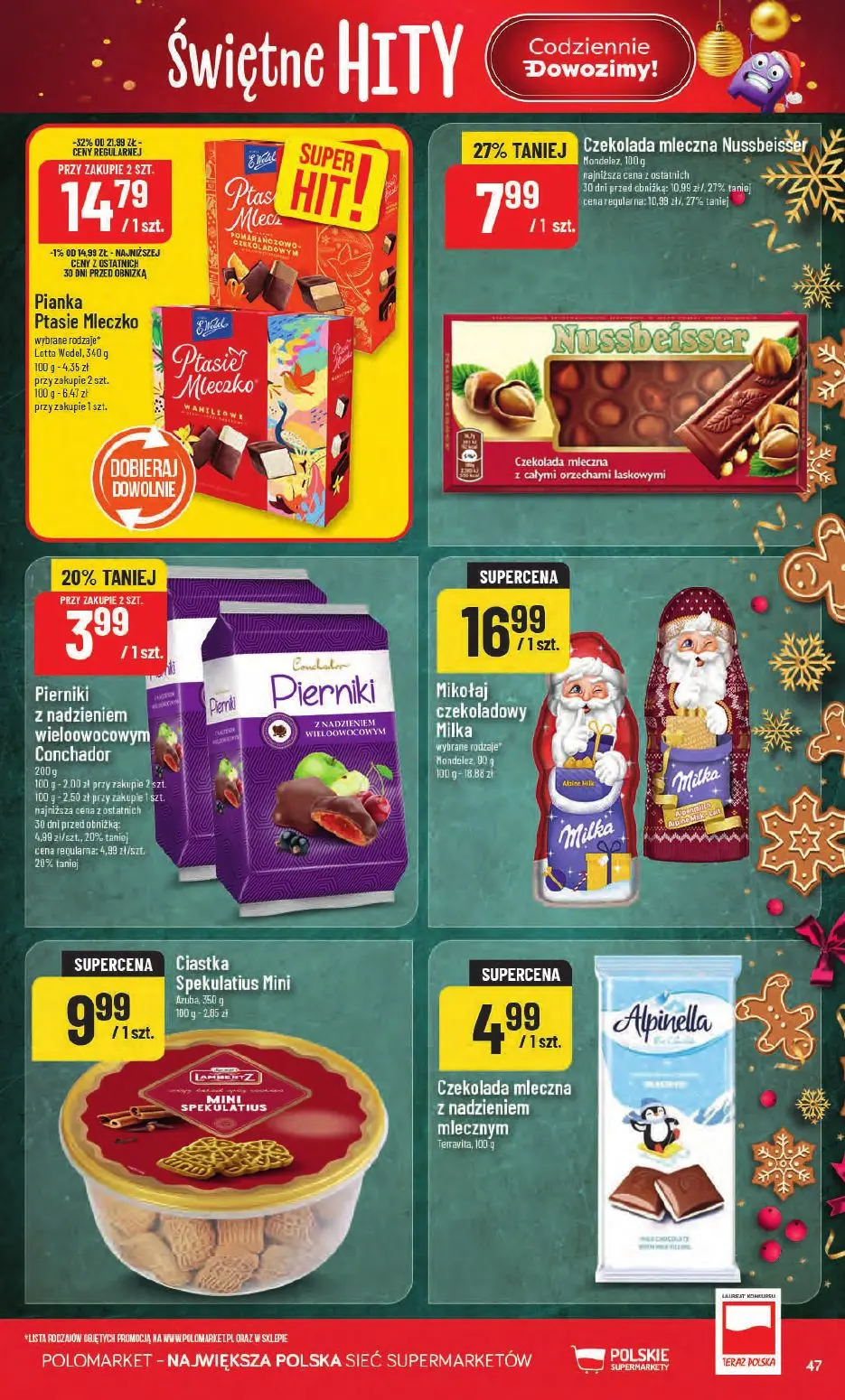 gazetka promocyjna POLOmarket Do POLO po świętne hity - Strona 47