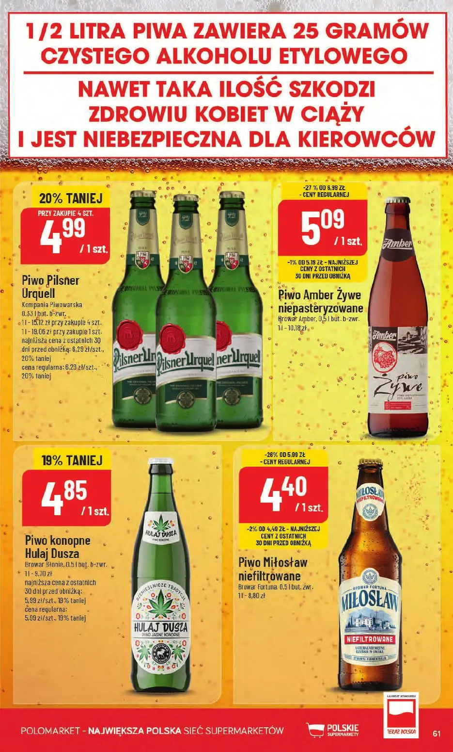 gazetka promocyjna POLOmarket Do POLO po świętne hity - Strona 61