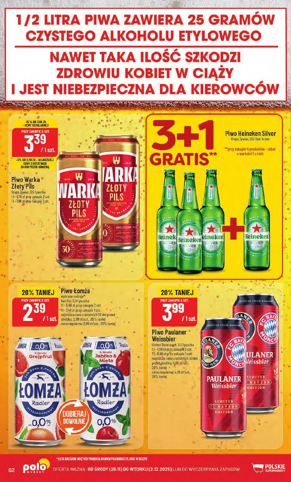 gazetka promocyjna POLOmarket Do POLO po świętne hity - Strona 62