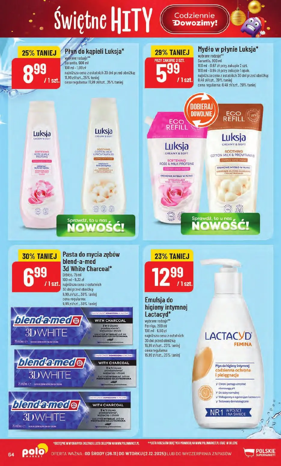 gazetka promocyjna POLOmarket Do POLO po świętne hity - Strona 64