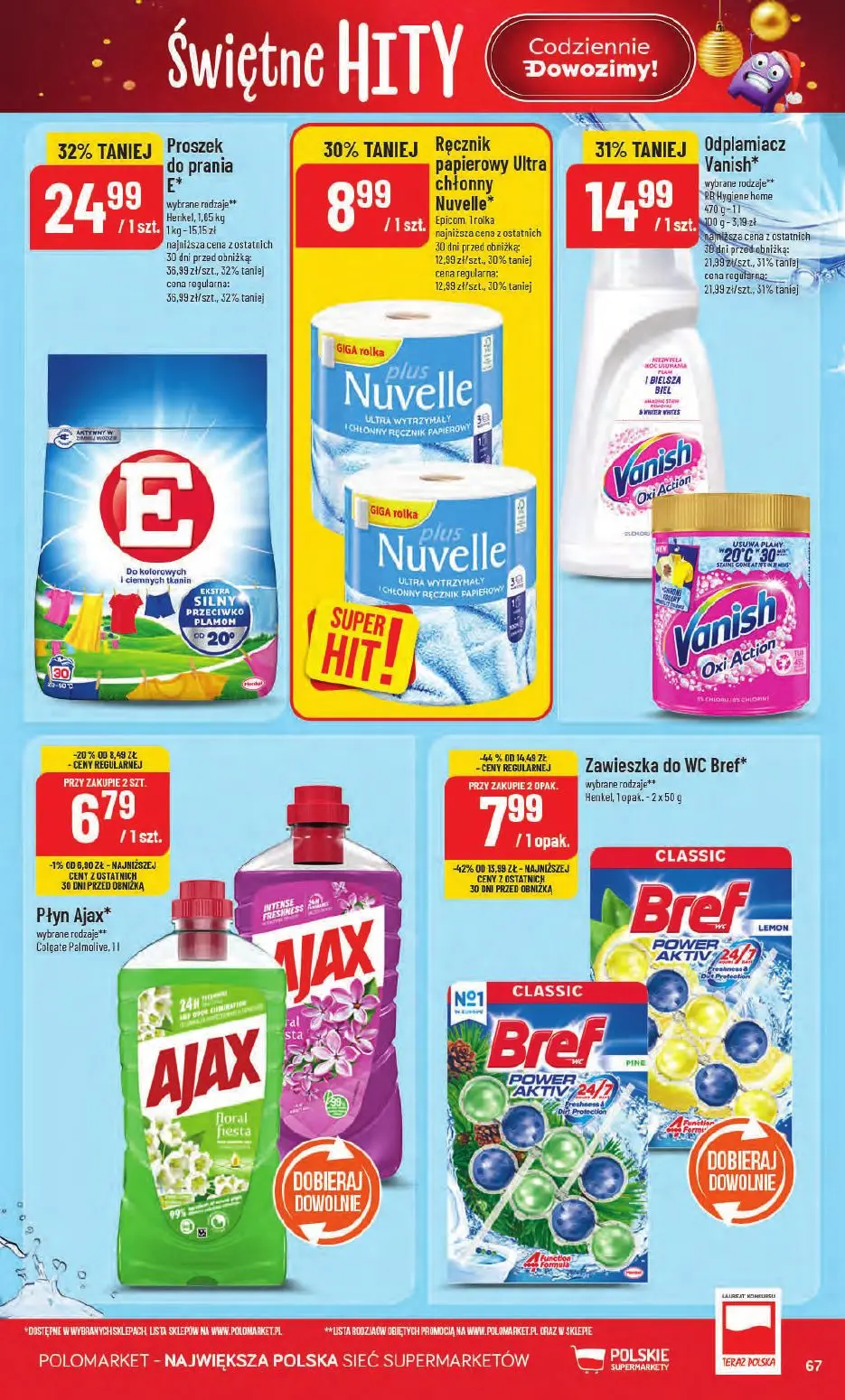 gazetka promocyjna POLOmarket Do POLO po świętne hity - Strona 67