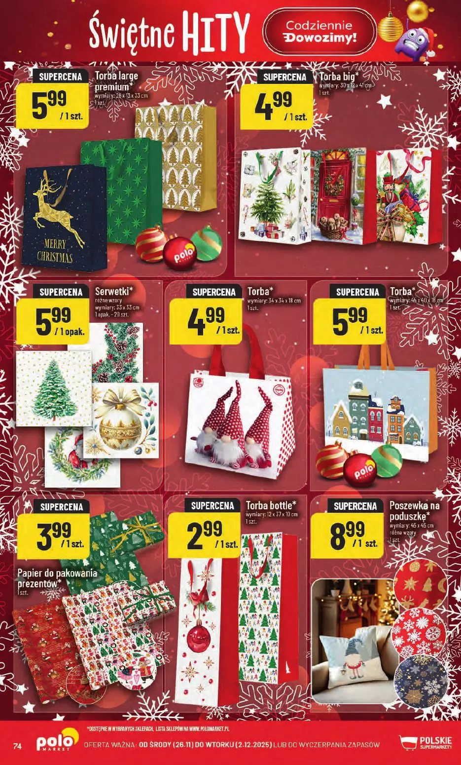 gazetka promocyjna POLOmarket Do POLO po świętne hity - Strona 74