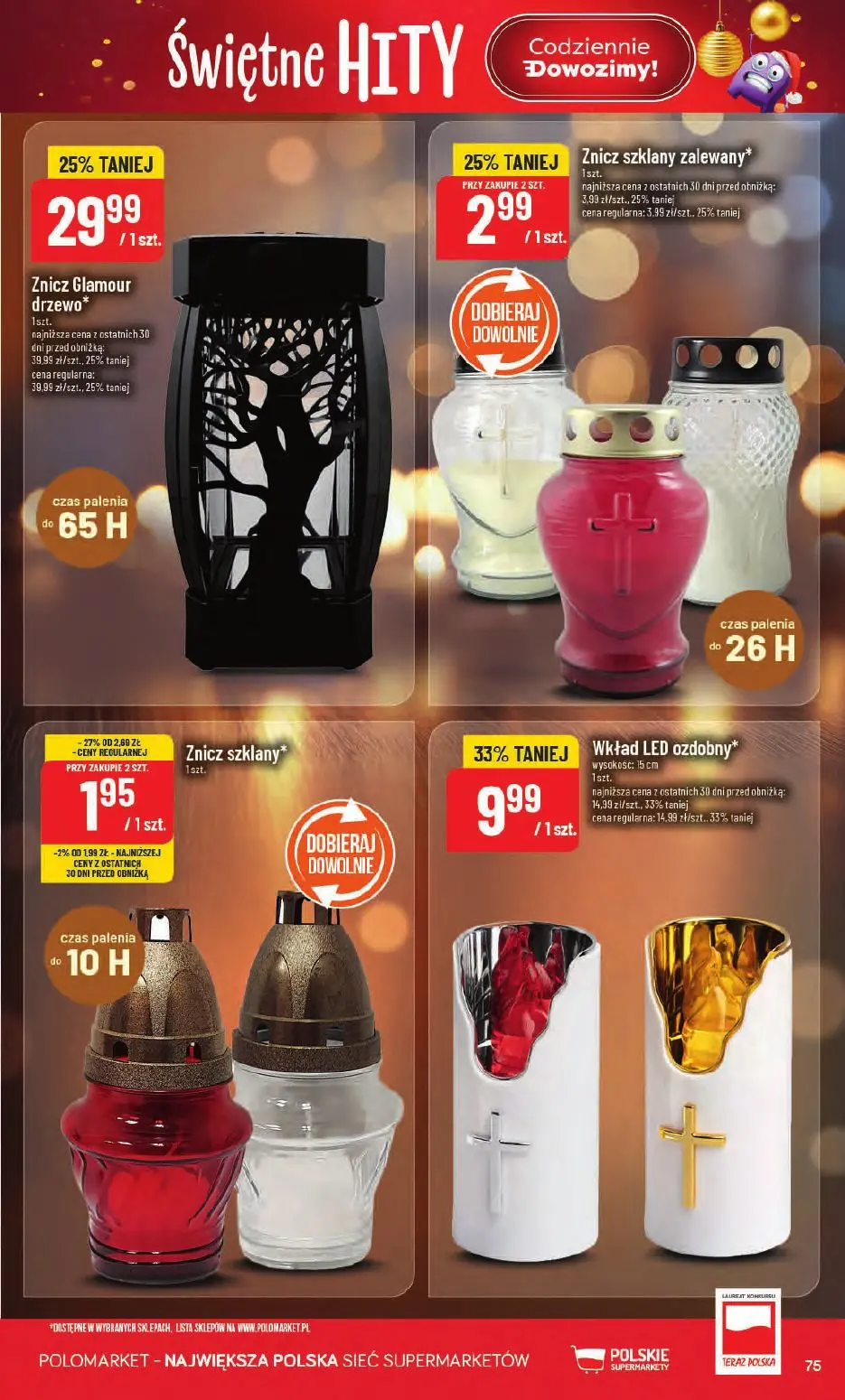 gazetka promocyjna POLOmarket Do POLO po świętne hity - Strona 75
