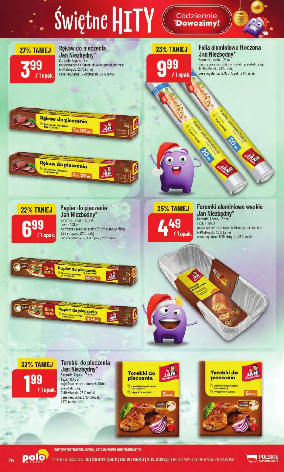 gazetka promocyjna POLOmarket Do POLO po świętne hity - Strona 76