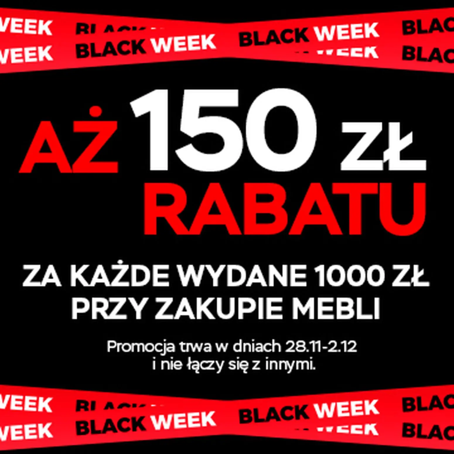 gazetka promocyjna abra meble Black Friday w Abra Meble! - Strona 1