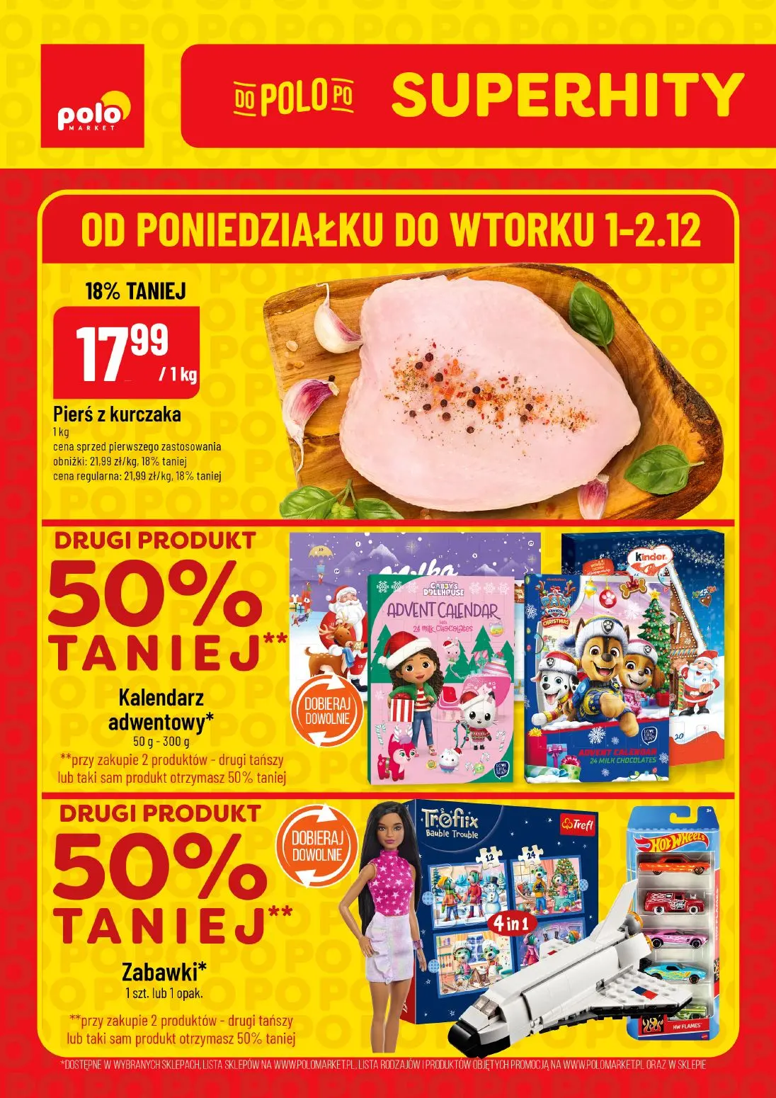 gazetka promocyjna POLOmarket Super hity do wtorku - Strona 1