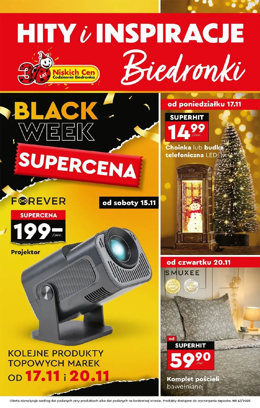 gazetka promocyjna Biedronka Hity i inspiracje Biedronki - Strona 1