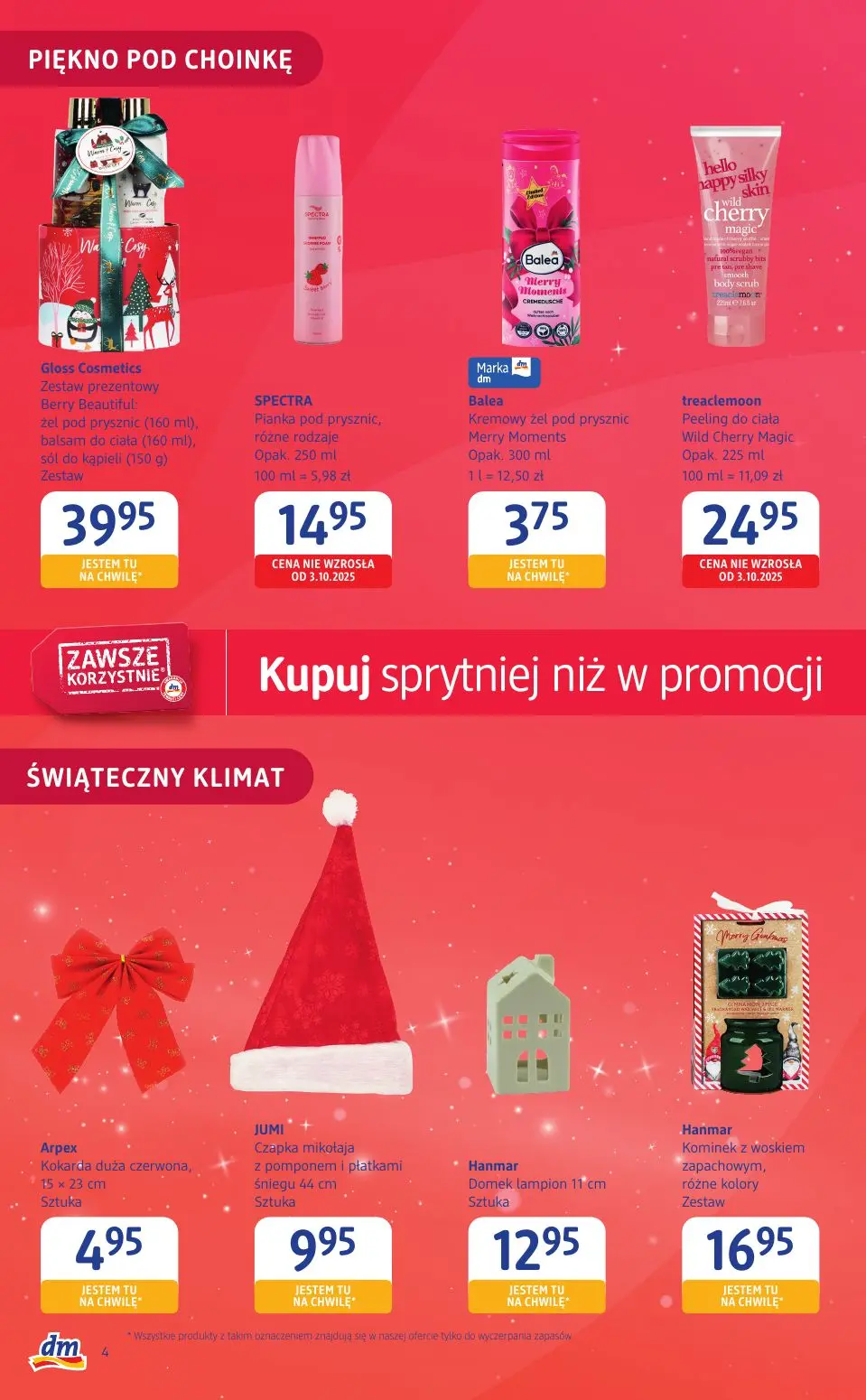 gazetka promocyjna Drogeria dm Kupuj sprytniej niż w promocji - Strona 4