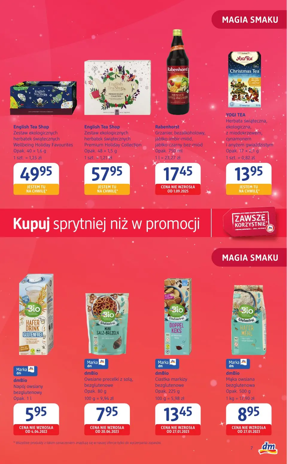 gazetka promocyjna Drogeria dm Kupuj sprytniej niż w promocji - Strona 7