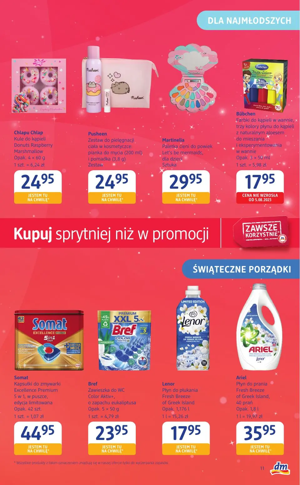 gazetka promocyjna Drogeria dm Kupuj sprytniej niż w promocji - Strona 11