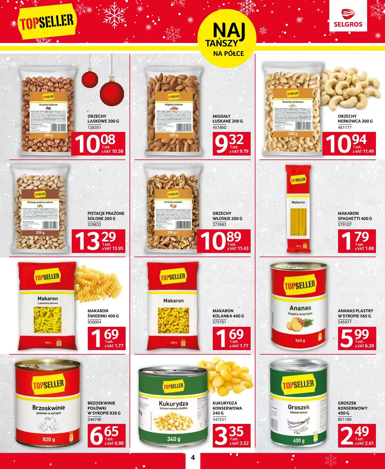 gazetka promocyjna SELGROS Katalog Topseller - Strona 4