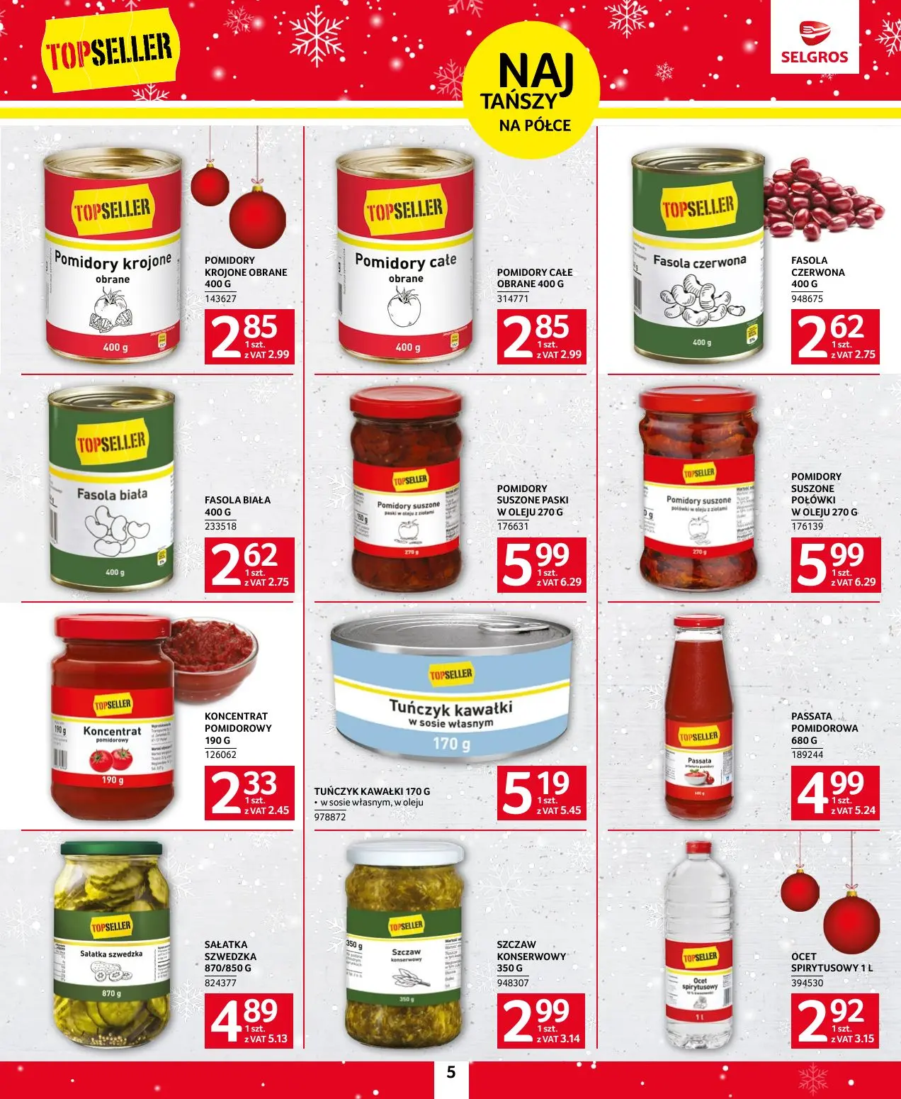 gazetka promocyjna SELGROS Katalog Topseller - Strona 5