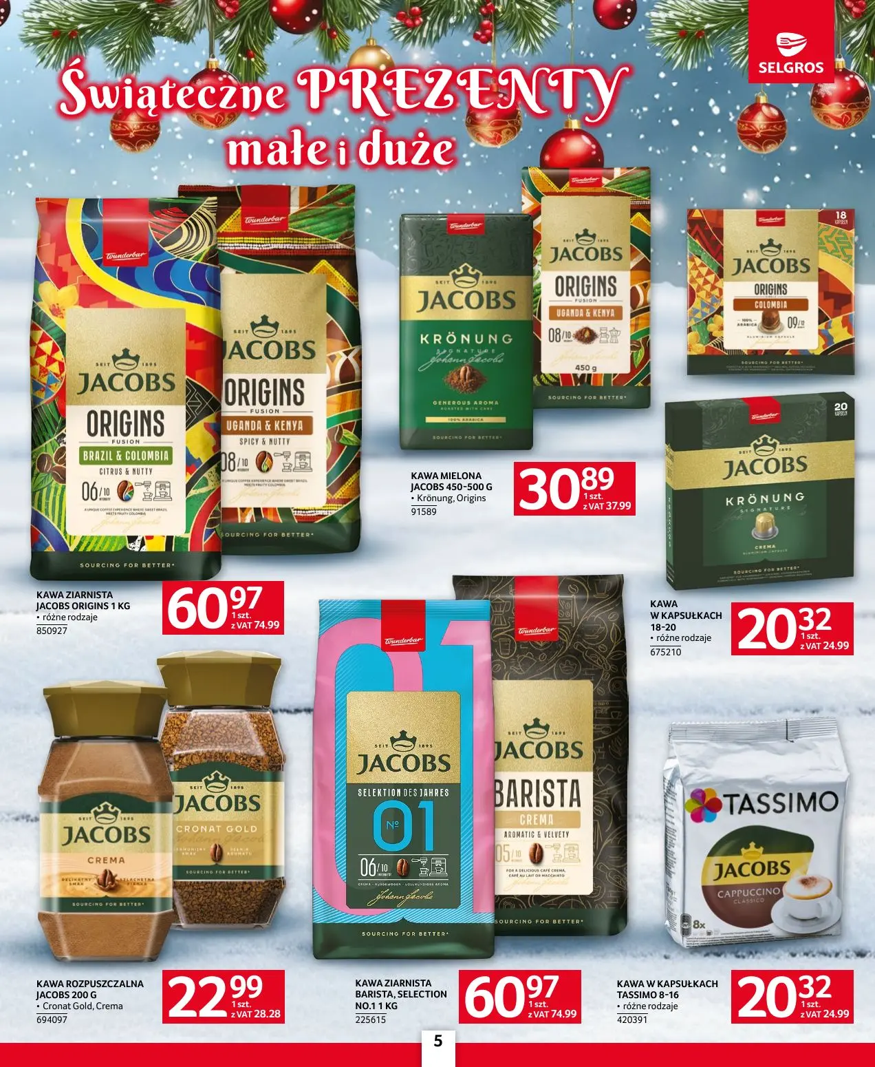 gazetka promocyjna SELGROS Świąteczne prezenty - Strona 5