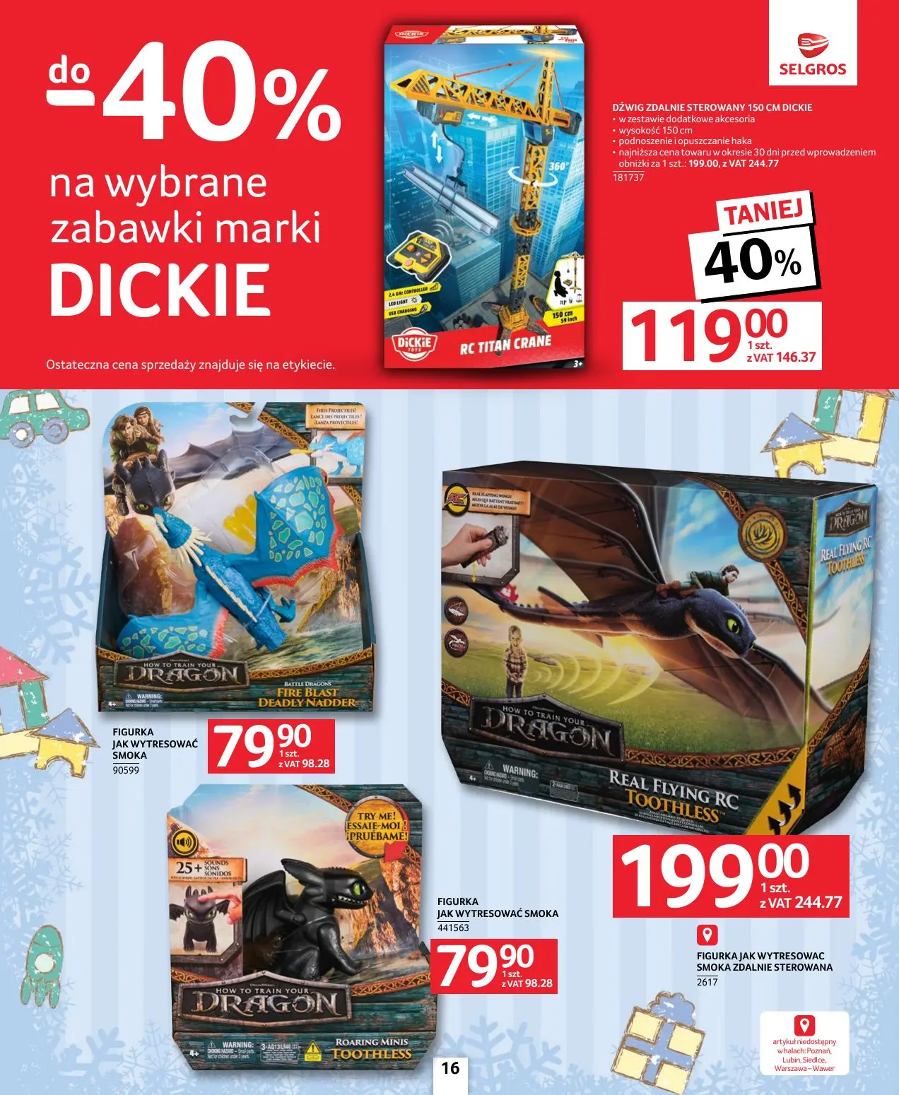 gazetka promocyjna SELGROS Katalog zabawki - Strona 16