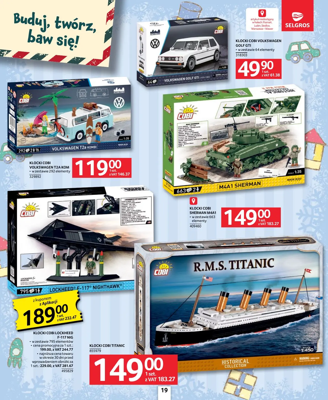 gazetka promocyjna SELGROS Katalog zabawki - Strona 19