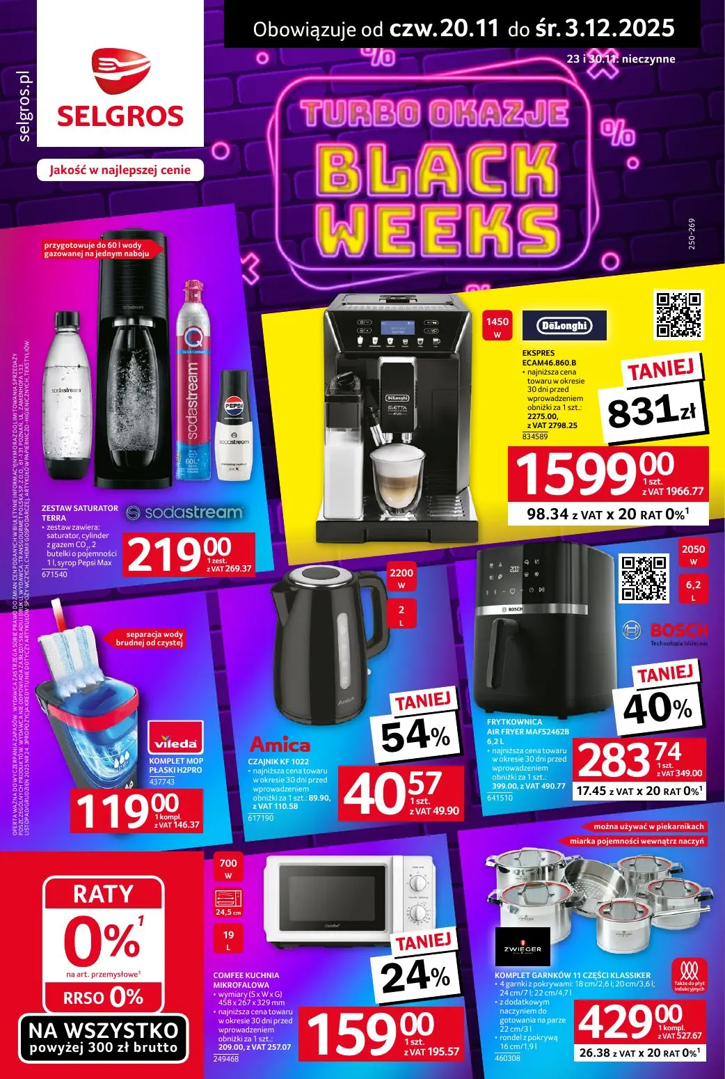 gazetka promocyjna SELGROS Katalog Black Weeks - Strona 1