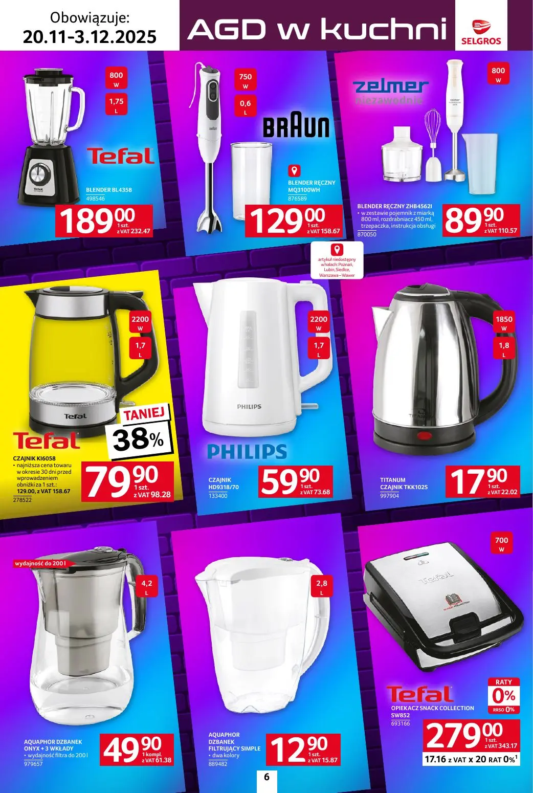 gazetka promocyjna SELGROS Katalog Black Weeks - Strona 6