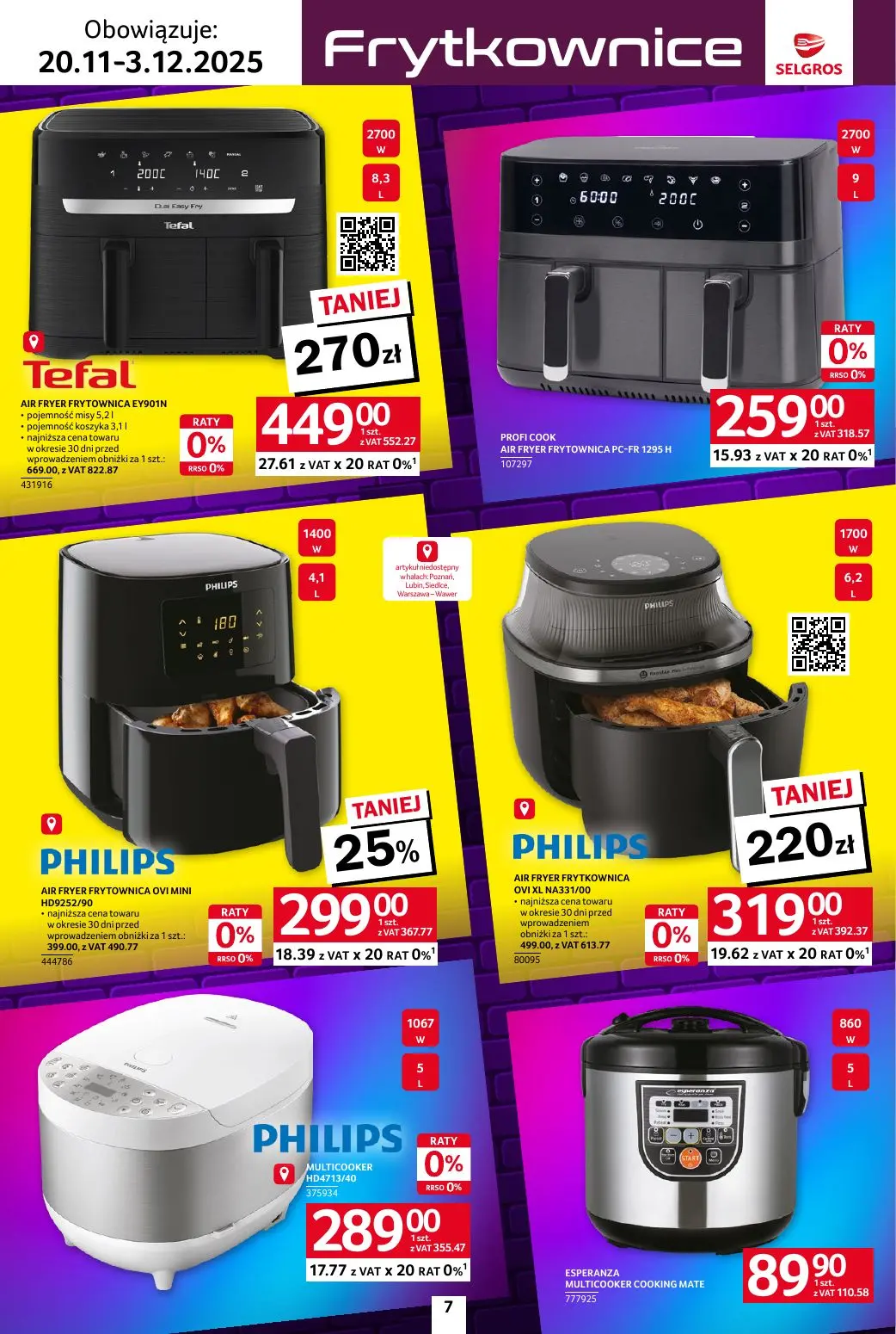 gazetka promocyjna SELGROS Katalog Black Weeks - Strona 7