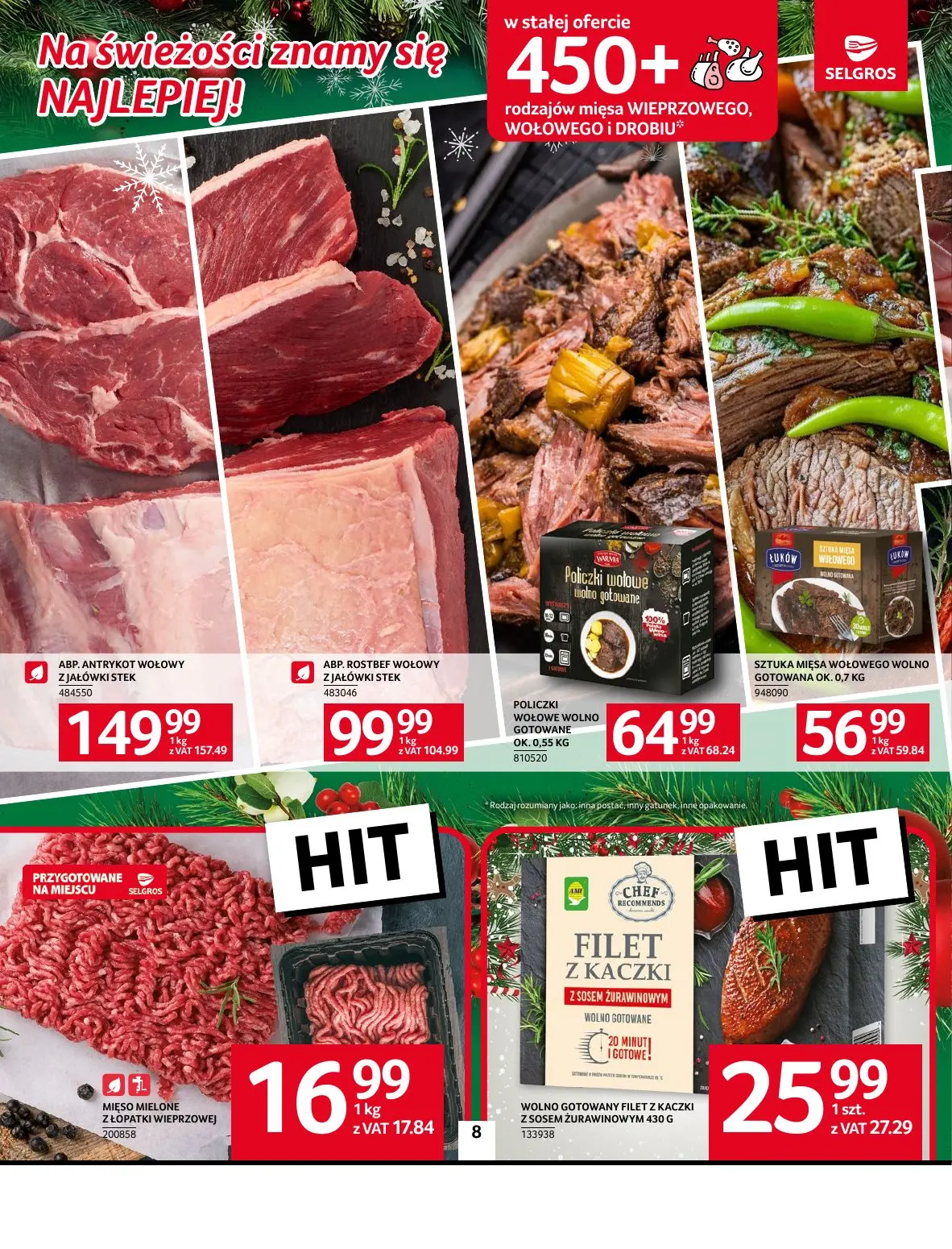 gazetka promocyjna SELGROS Oferta spożywcza - Strona 8