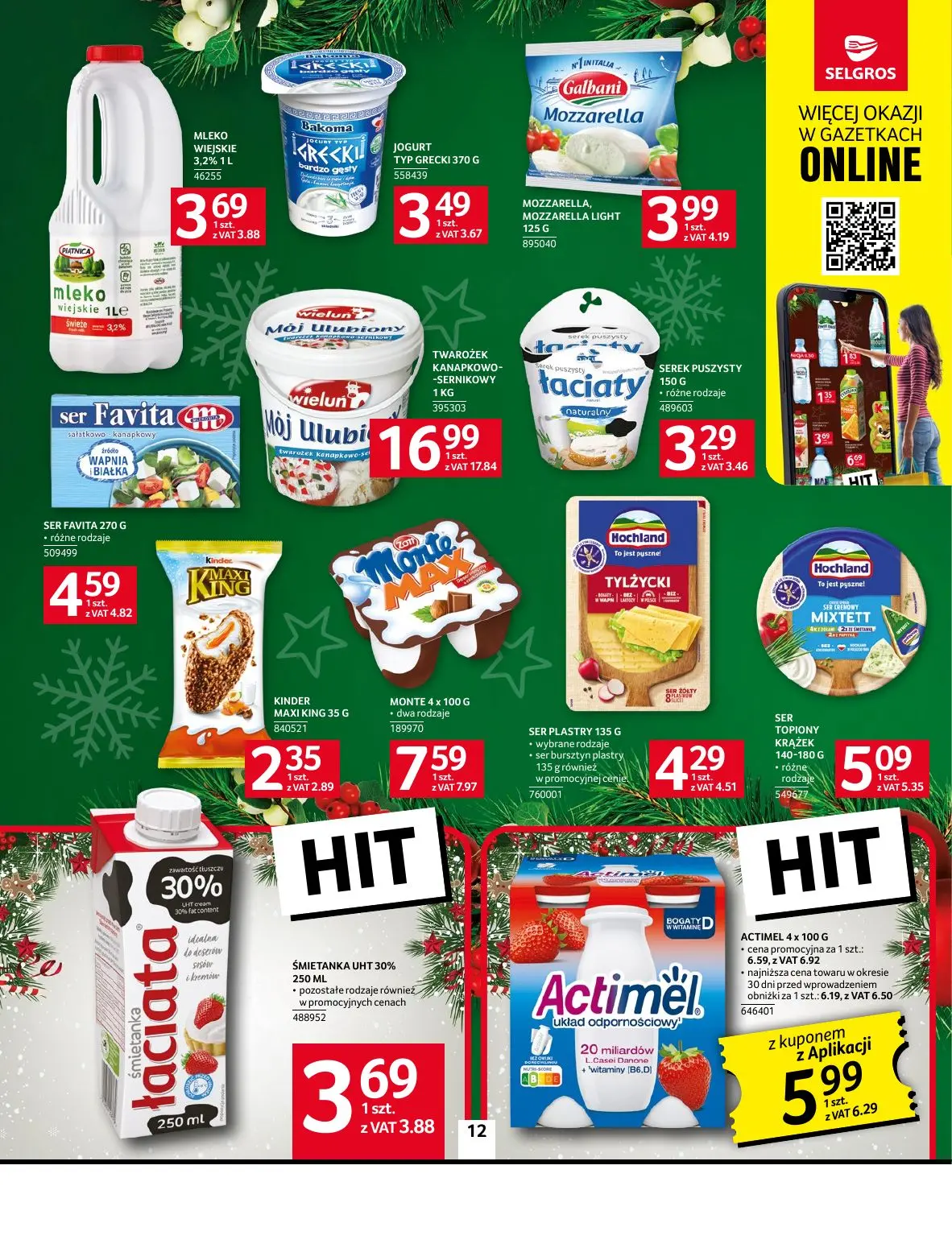 gazetka promocyjna SELGROS Oferta spożywcza - Strona 12