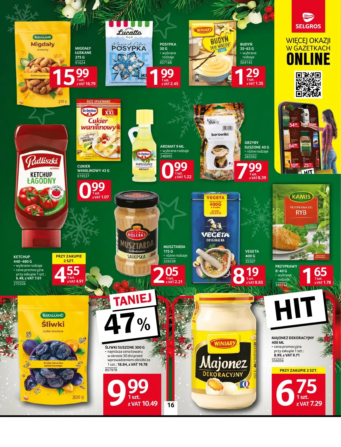 gazetka promocyjna SELGROS Oferta spożywcza - Strona 16