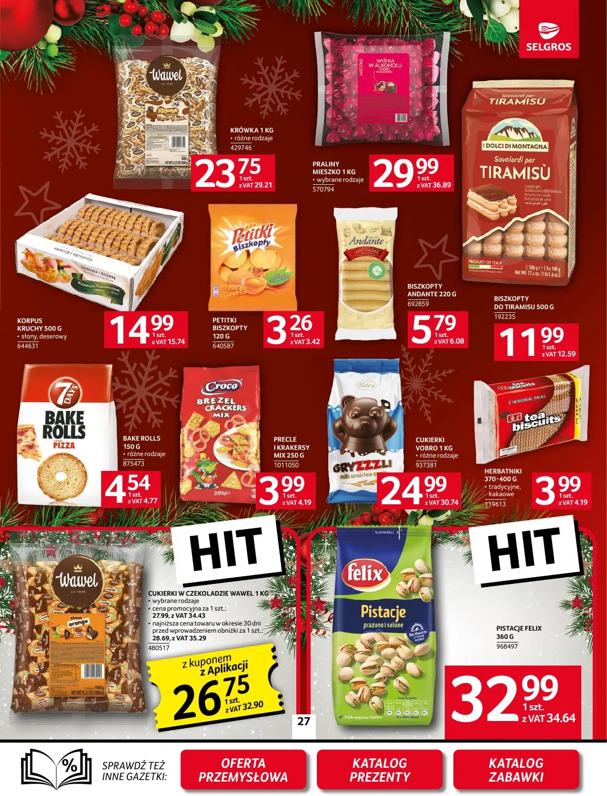 gazetka promocyjna SELGROS Oferta spożywcza - Strona 27