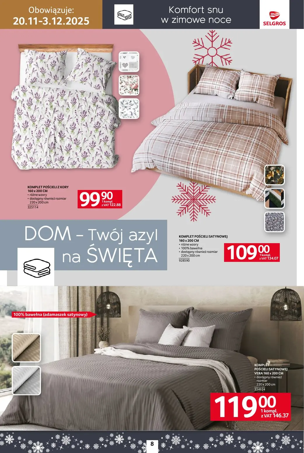 gazetka promocyjna SELGROS Dom - Twój azyl na Święta - Strona 8