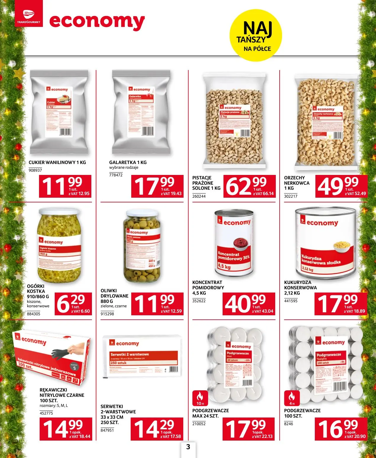 gazetka promocyjna SELGROS Oferta gastronomiczna - Strona 3