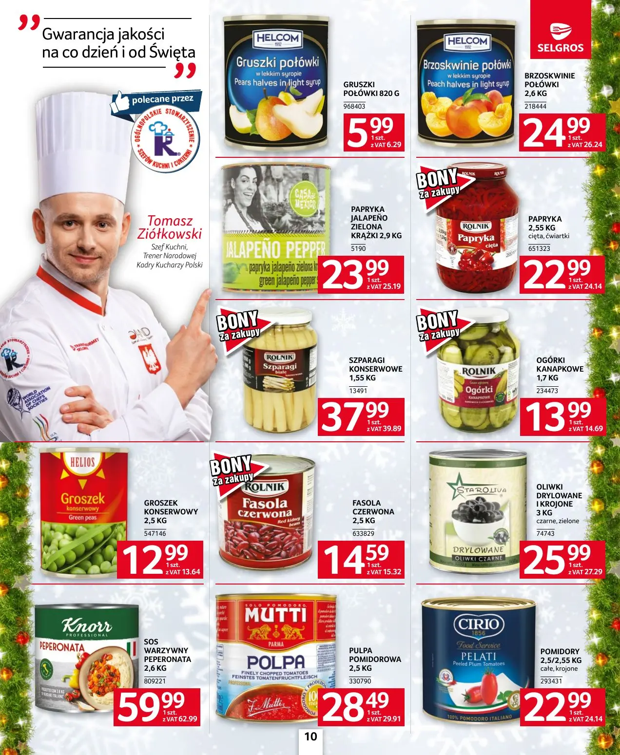 gazetka promocyjna SELGROS Oferta gastronomiczna - Strona 10