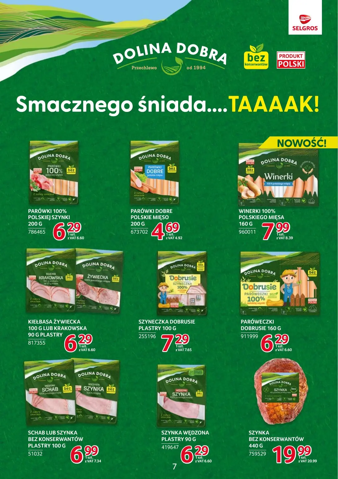 gazetka promocyjna SELGROS Markowe produkty - Strona 7