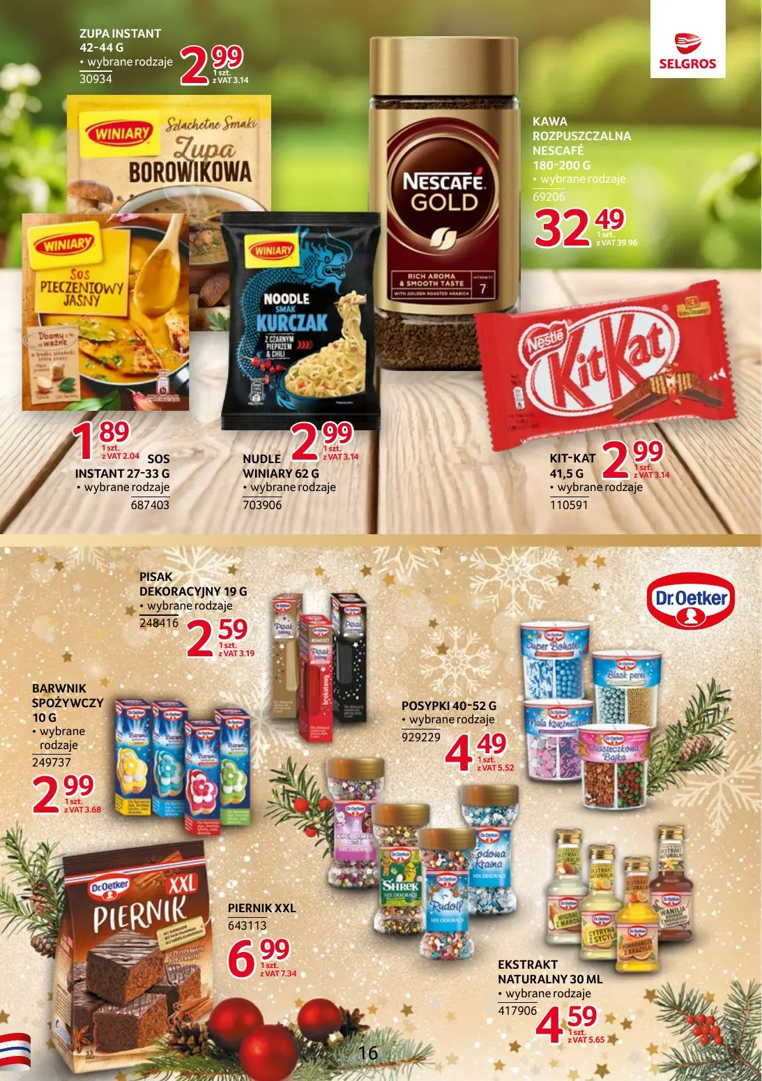 gazetka promocyjna SELGROS Markowe produkty - Strona 16