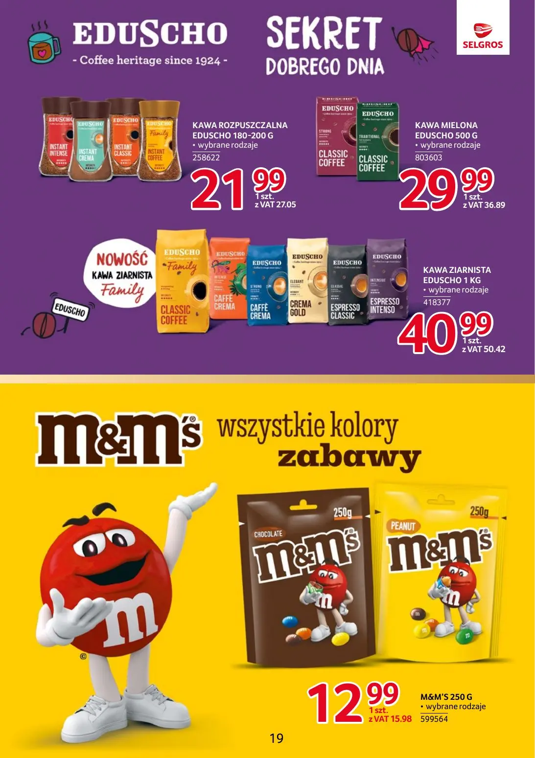 gazetka promocyjna SELGROS Markowe produkty - Strona 19