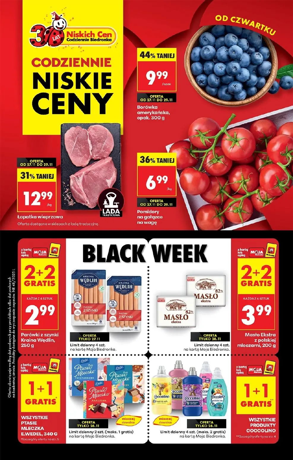 gazetka promocyjna Biedronka Od czwartku. Lada tradycyjna - Strona 1