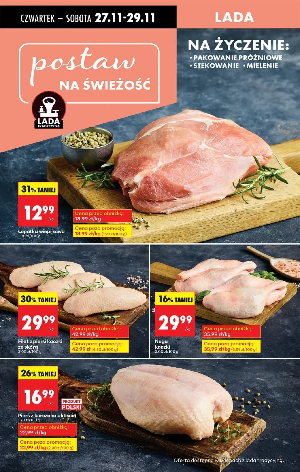 gazetka promocyjna Biedronka Od czwartku. Lada tradycyjna - Strona 26