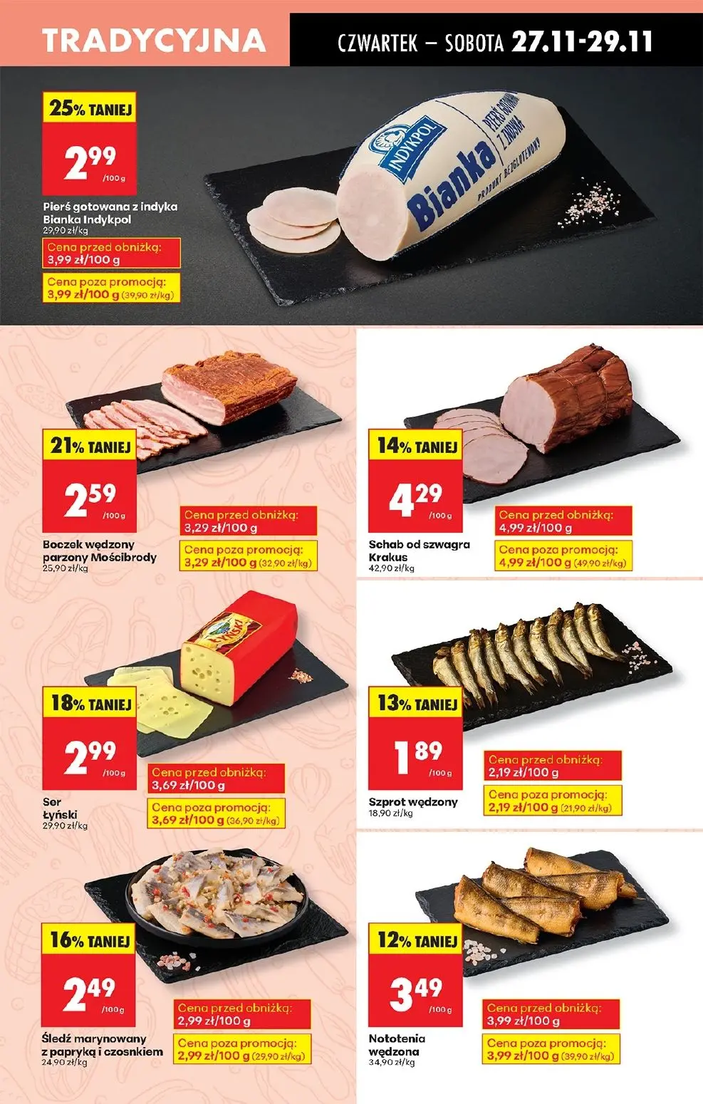 gazetka promocyjna Biedronka Od czwartku. Lada tradycyjna - Strona 27